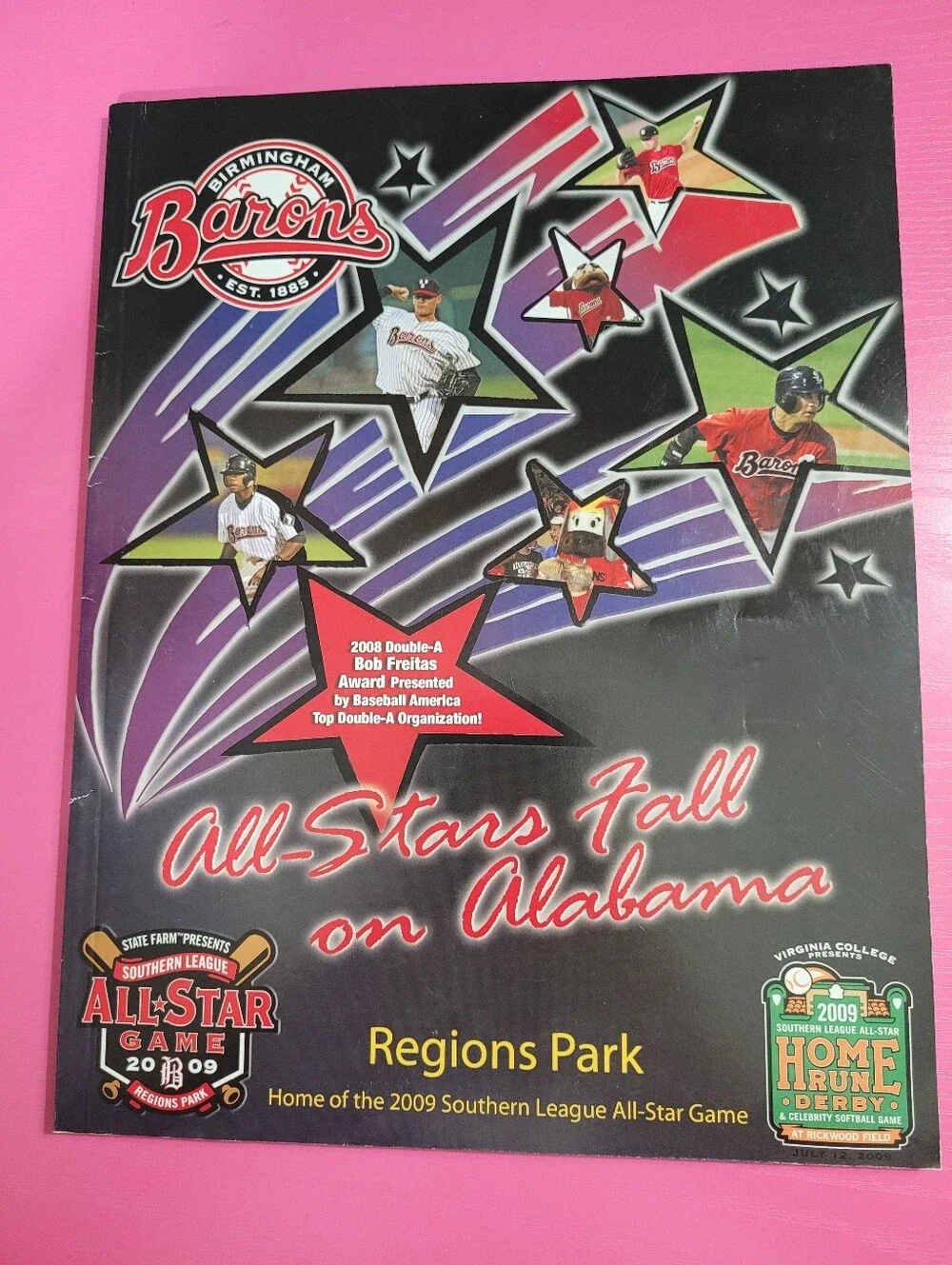 Birmingham Barons 2009 Yearbook Program (1159)